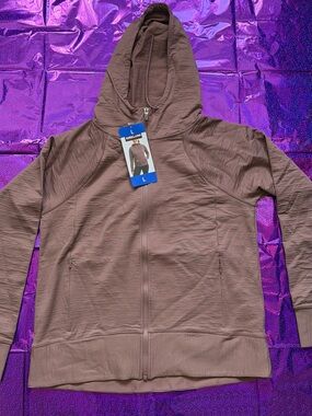 Women Kirkland Signature Hooded Zip Jacket